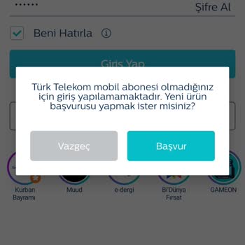 Türk Telekom Online İşlemelere Giriş Yapamıyorum