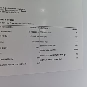 Arçelik Buzdolabı Defolu Soğutmuyor, Değişim Yapılmıyor