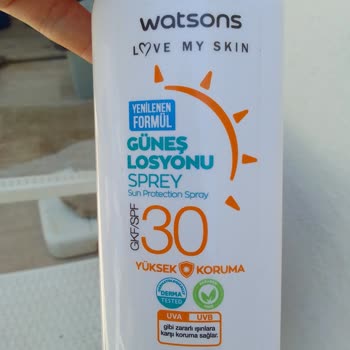 Watsons Güneş Kremi Yoğurt Gibi Yüzeyde Kalıyor