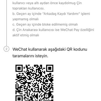 Wechat Giriş QR Code Okuma