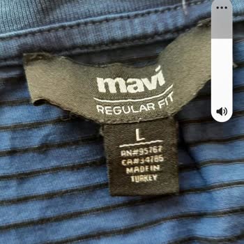 Maviden Alınan İlk Yıkamada Boyası Tüm Kıyafetlere Zarar Veren T-shirt