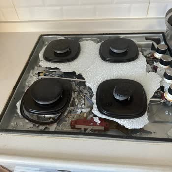 Silverline Ocak Cam Patlaması