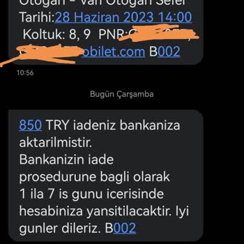 Yeşil Erciş Seyahat Lüks Yeşil Erciş Turizm Son Dakika Bilet İptali Mağduriyeti