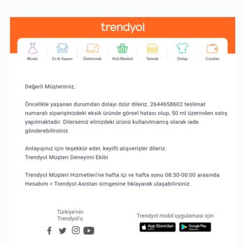 Trendyol Utanmazlığını Görürsün Umarım.