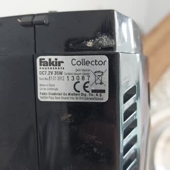 Fakir Hepa Collector Filtre Sorunu
