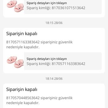 Aliexpress Ürün Satışa Kapalı
