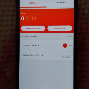 Qumpara Sodexo SMS'i Gelmedi Kod Göndermiyor
