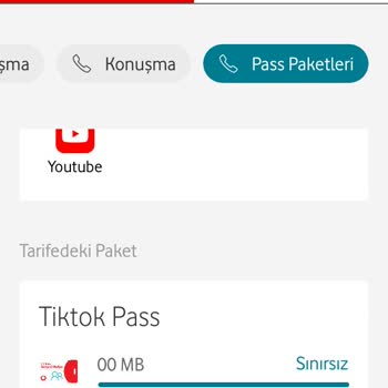 Vodafone Tarife Satarken TikTok Sınırsız Diyorsunuz İnternetten Yiyor