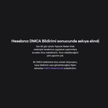 Twitch Hesabım Sebepsiz Yere Dmca Bildirimi Sonucunda Askıya Alındı