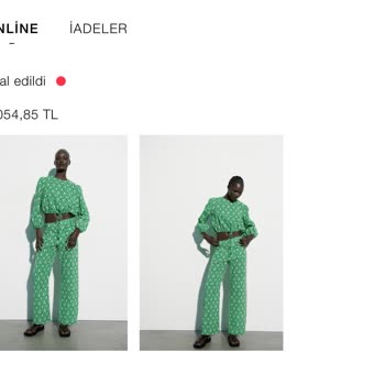 Zara Sipariş İptalleri Ve Müşteri Hizmetleri