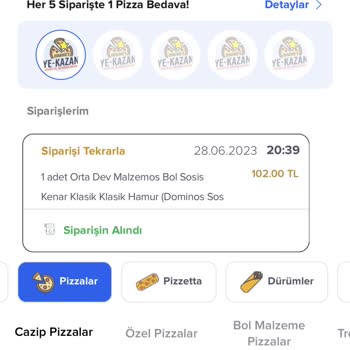 Domino's Pizza Gelmeyen Sipariş Ve Müşteri Hizmetleri