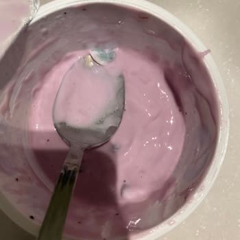 Sek Süt Quark Yaban Mersinli İçinden Küf Çıktı