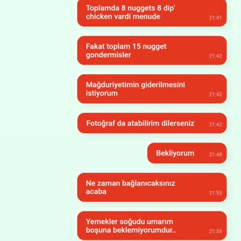Tıkla Gelsin Hatalı Sipariş Ve Kötü Müşteri Hizmetleri