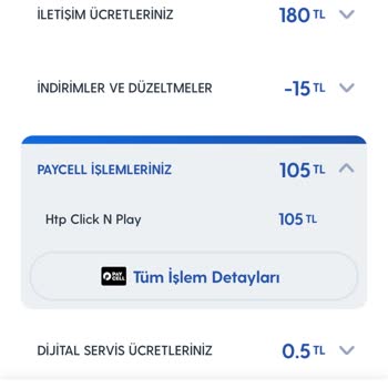 Paycell Haksız Alınan Ücret