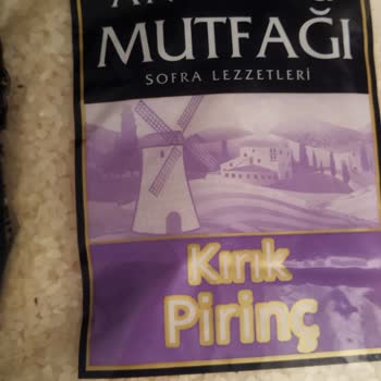 Anadolu Mutfağı Marka Kırık Pirinç İçinde Böcekler Vardı
