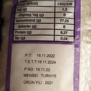 Anadolu Mutfağı Marka Kırık Pirinç İçinde Böcekler Vardı