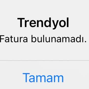 Trendyol Yemek Çok İlgisiz Davranıyor