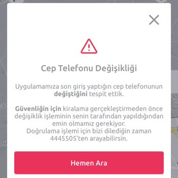 Tiktak Cep Telefonu Değişikliği Hatası Alıyorum