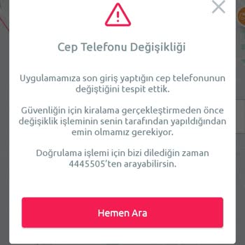 TikTak Kirala Araç Kiralama Yapamıyorum.