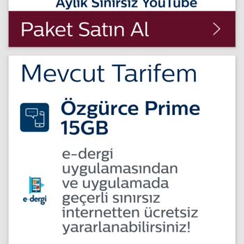 Türk Telekom Telefon Aylık Tarife Ücretleri.