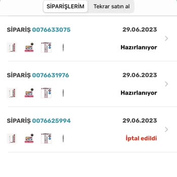 Watsons Sipariş Oluşturamıyorum Anında İptal Ediliyor