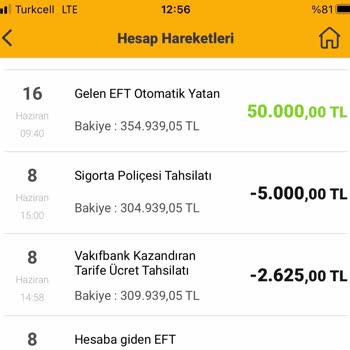 VakıfBank Kazandıran Tarife Ücreti