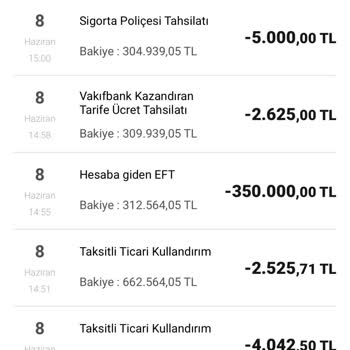 VakıfBank Sigorta Ücreti Kesiyor
