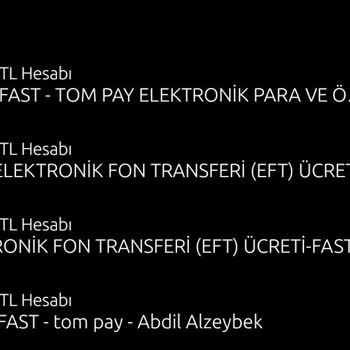 Hadi Tom Pay Kartıma Para Attım Gelmedi