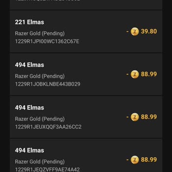 Razer Gold Elmas Yüklemesi Sorunu