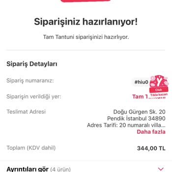 Yemek Sepeti Tam Bir Fiyasko
