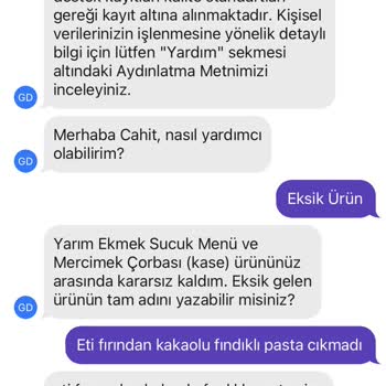 Getir Yemek Uygulaması