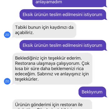 Getir Yemek Uygulaması