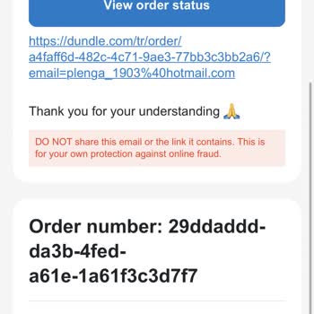 Dundle.com Kod Gönderme Para İadesi
