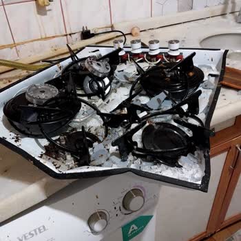 Kumtel Cam Ocak Patladı