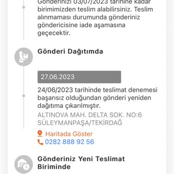MNG Kargomu Teslim Etmedi