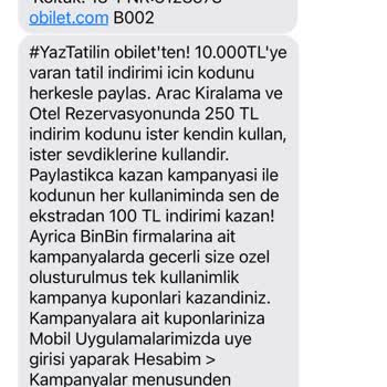 Obilet İade Paramı Alamıyorum