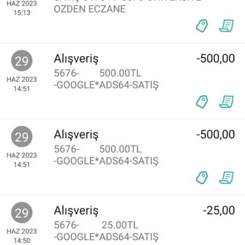 Google İznim Dahilinde Olmadan Hesabımdan Para Çekilmiş