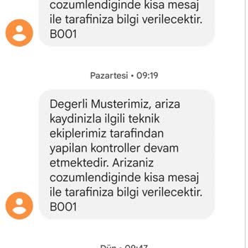 TTNET İnternet Arıza Giderilmemesi