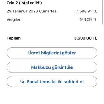 Hotels.com Ücret İadesi Alamıyorum