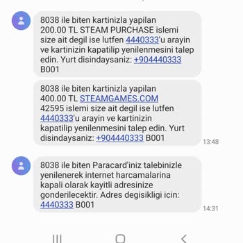 Garanti Bankası Kartından Bilgi Dişi Harcama