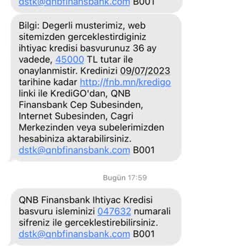 QNB Finansbank Tüm İşlem Kısıtlaması