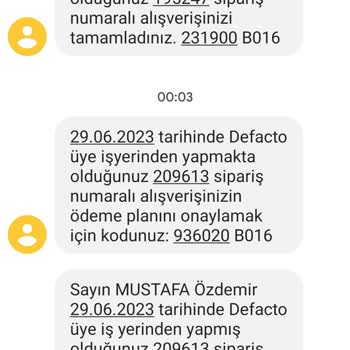 DeFacto Haksız Para Çekimi