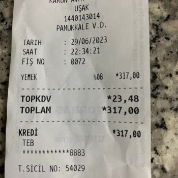 Tavuk Dünyası Yemek Hizmeti Ekstra Ödeme Alınması