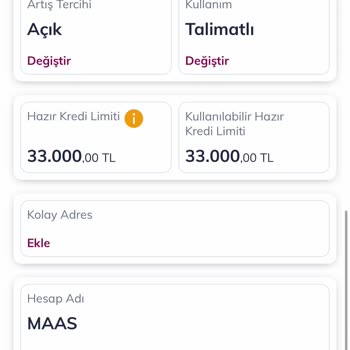 Kullanılabilir Limiti Başvurduğumda Red Gelmesi QNB Finansbank