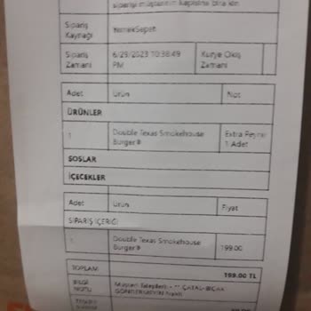 Burger King Disiplin Ve İlgi Sıfır