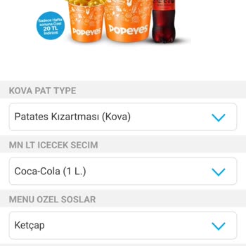 Popeyes Eksik Ve Tam Pişmemiş Ürün Verdi.