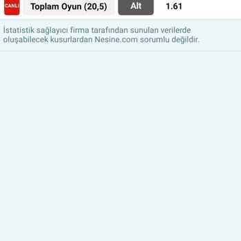 Nesine Maç Kısıtlanması Oldu