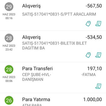 PttAVM MTV Ödeme Problemi