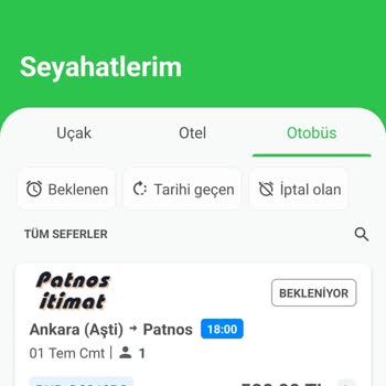 Patnos İtimat Son Gün Biletlerin İptal Edilmesi