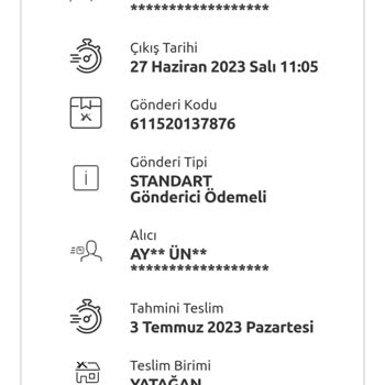 Yurtiçi Ve Aras Kargo'nun Rani Mobilya Ürünlerini Teslim Etmemesi